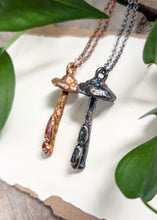 Load image into Gallery viewer, Real Mushroom - Plated in Copper - with Stones