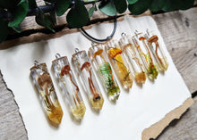 Load image into Gallery viewer, Mushroom Crystal Point Necklace with Cord