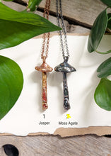 Load image into Gallery viewer, Real Mushroom - Plated in Copper - with Stones