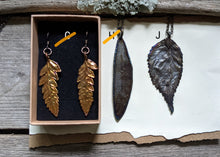 Load image into Gallery viewer, Leaf Necklaces &amp; Earrings
