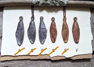 Cicada Wing Necklace