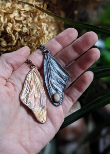Monarch Butterfly Wing Necklace