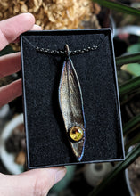 Load image into Gallery viewer, Leaf + Cab Necklaces
