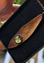 Load image into Gallery viewer, Leaf + Cab Necklaces