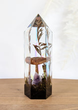 Load image into Gallery viewer, Medium - Purple Gilled Laccaria w/ Amethyst &amp; Iridescence
