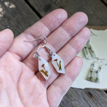 Load image into Gallery viewer, Mushroom Crystal Earrings- EXTRA Small
