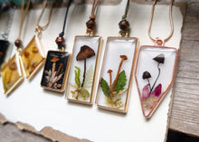 Load image into Gallery viewer, Mushroom Frame Necklaces
