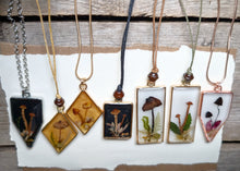 Load image into Gallery viewer, Mushroom Frame Necklaces
