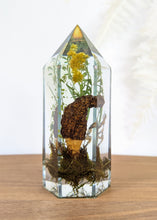 Load image into Gallery viewer, Large - Yellow Morel with Goldenrod **Light Base Not Included
