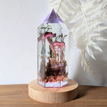 Load image into Gallery viewer, Large - Grey Knights w/ Citrine &amp; iridescence **Light Base Not Included
