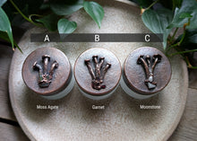 Load image into Gallery viewer, Glass/Copper Mushroom Jars
