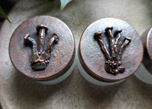 Load image into Gallery viewer, Glass/Copper Mushroom Jars
