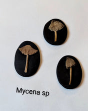 Load image into Gallery viewer, Real Mushroom Ovals - Plated in Copper
