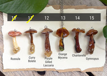 Load image into Gallery viewer, Large : Sealed Mushroom Pendant with Chain
