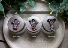 Load image into Gallery viewer, Glass/Copper Mushroom Jars
