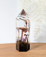 Load image into Gallery viewer, Medium - Purple Gilled Laccaria w/ Raw Amethyst &amp; Iridescence
