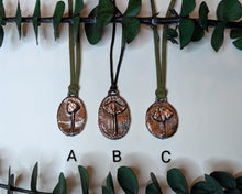 Load image into Gallery viewer, Real Mushroom Ovals - Plated in Copper
