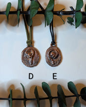 Load image into Gallery viewer, Real Fern Ovals - Plated in Copper
